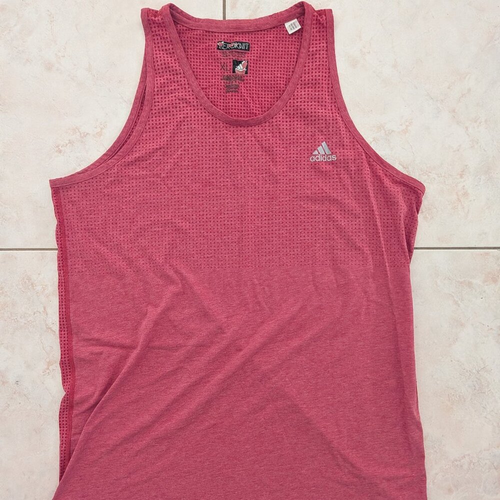 EUC Adidas Areoknit Climacool mens size XL sports / fitness tank top